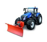 Jouet radiocommandé - MAISTO - Tracteur T8.320 avec pelle à neige - Jaune - Enfant - Mixte