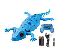 Jouet RC - Escalade Murale - Gecko télécommandé - RC Toys Wall Robot Gecko - pour Filles Maternelle Rechargeable - Lumière LED Verte - 2 Modes - Jouet d'intérieur de qualité 2026