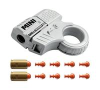 Jouet réaliste à Douilles éjectables - Amusant avec Anneau réglable,Jouet à fléchette en Mousse Souple avec éjection de Douilles - pour Anniversaire, Vacances, Camp d'été, Plein air, Voyage,