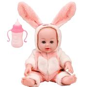 , Jouet Réaliste Interactif sans Odeur Poupées Reborn Réalistes pour Garçons Filles Famille Anniversaire Vacances Noël Jour des