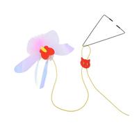 Jouet réaliste pour chat libellule, teaser pour chat libellule | Jouets suspendus pour chaton | Jouet pour animaux de compagnie à suspendre à la porte, Teaser à plumes interactif pour chats d'intérieu