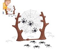Jouet Rebondissant Collant Spider - Lancement D'un Jeu De Toile D'araignée Avec Des Araignées Sauteuses De Dessins Animés Interactifs, Jeu De Lancement Et De Capture Pour Les, Idéal Po