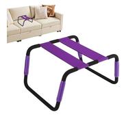 Jouet rebondissant multifonction pour adultes, entraîneur de saut d'intérieur avec construction stable en acier au carbone PP et silicone pour la maison, le salon, la chambre à coucher, l'entraînement
