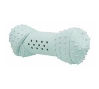 Jouet Réfrigérant - Trixie - Os Pour Chien - Caoutchouc Naturel - 10 Cm - Bleu Menthe