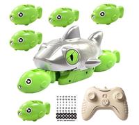 Jouet Requin pour Jouet Éducatif Magnétique Interactif Électrique Sonore | de Requin Aimanté d'Intérieur pour Pour Garçons Filles Maison Maternelle Fête Anniversaire