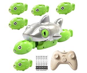 Jouet Requin pour Jouet Éducatif Magnétique Interactif Électrique Sonore | de Requin Aimanté d'Intérieur pour Pour Garçons Filles Maison Maternelle Fête Anniversaire