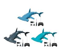 Jouet Requin RC - Requin de plongée télécommandé Bionic 2,4 G | Plongée à Un Bouton étanche ABS PP | Jouet télécommandé sous- avec Chargement USB pour garçons et Filles, 38 cm