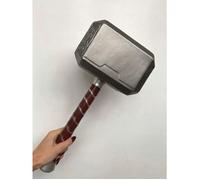 Jouet - RESTEQ - Marteau Thor Mjolnir - Réplique Cosplay 40 cm - Caoutchouc - Avengers