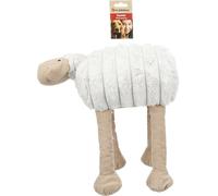 Jouet RIBOLA Mouton COUCHÉ Beige L 18x38x35CM