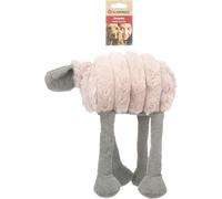 Jouet RIBOLA Mouton COUCHÉ Rose S 15x28x30CM