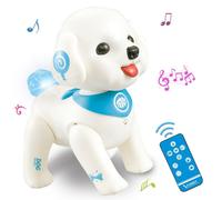 Jouet Robot Chien Petit Teddy Pour Enfants, Jouet Électrique Pour La Marche Qui Appellera Télécommande De 3 À 6 Ans, Garçon Et Fille