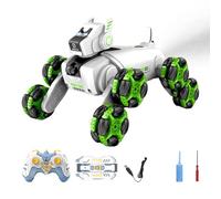 Jouet robot de chien, chien robotique | Chien rechargeable avec télécommande | Animaux de compagnie électroniques, jouets de voiture RC, animaux robotiques, chiot d'escalade électrique pour les et les