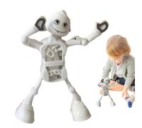 Jouet robot de danse en corde pour marcher, danser, printemps, robot portable pour marcher et danser avec corde de printemps pour filles, garçons et garçons