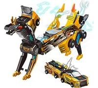 Jouet Robot Déformée, Voiture Robot Transformable Licorne, Volant Pegasus Jouet De Transformation, 2 Pièces de Robots De Combinaison De Déformation De Collision, Cadeau d'anniversaire pour Enfants