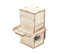 Jouet Robot Électrique En Bois, Jouet Pour L'École, Stimulation De La Curiosité