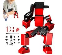 - Jouet robot imprimé - Figurines d'action mobiles flexibles, figurines uniques de robot | Figurines imprimées modifiables, figurines de robot à peindre, jouets de collection pour photographie