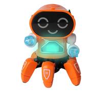 Jouet Robot Intelligent - Jouet électrique Dansant, Jouets en Forme de Poulpe | Dancing Electric Robots Toyes, Kid Companion Robot for Music Lights Dangings Toys Kindergarten Robots Classals