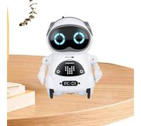 Jouet Robot Interactif | 8,5x6,5x5cm Robot Intelligent Télécommandé - Jouet Éducatif Avec Reconnaissance Vocale Et Dialogue Interactif, Cadeau D'Apprentissage Amusant Pour À La Maison, Salle D