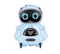 Jouet Robot Interactif | 8,5x6,5x5cm Robot Intelligent Télécommandé - Jouet Éducatif Avec Reconnaissance Vocale Et Dialogue Interactif, Cadeau D'Apprentissage Amusant Pour À La Maison, Salle D