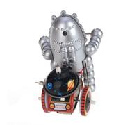 Jouet Robot Planète En Étain À Remonter, Tricycle, Scooter, Voiture, Modèle De Collection