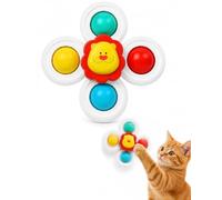 Jouet Rotatif À Ventouse Pour Chat, Jouets De Fenêtre Interactifs Pour