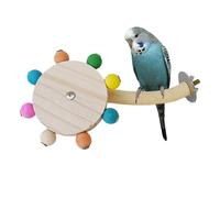 Jouet rotatif pour oiseaux, perchoir rotatif pour oiseaux - Jouets en cage pour perchoirs à oiseaux,Jouets de Cage de perchoirs d'oiseaux, jouet de perche de support de perruche, jouet d'oiseau rotati