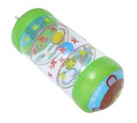 Jouet Roulant Gonflable Bébé avec Cloche en PVC pour Éveil | Développement Sensoriel et Auditif, Forme Rouleau, pour Nourrisson Gonflage et Dégonflage Faciles