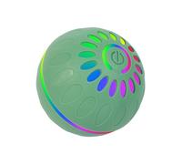 Jouet Roulant pour Chiot avec lumières Clignotantes, ABS simule Une Proie, Encourage Le Jeu, libération électrique du Chien Sauteur, Exercice Anti-Mastication en Mouvement