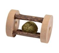 Jouet Rouleau pour Chat "Matatabi" 6cm Naturel Beige G