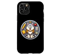 Jouet russe pour la rentrée scolaire, chien, garçon, fille, propriétaire, étudiant et enfant Coque pour iPhone 11 Pro