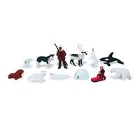 Jouet - SAFARI - Tubo Arctique - Figurines réalistes - Pour enfants de 3 ans et plus