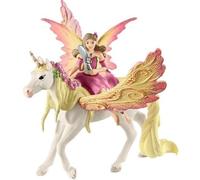 Feya et une licorne ailée