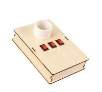 Jouet Scientifique Éducatif en Bois Expérience Pratique De Mélange Couleurs Ensemble Théorie des Couleurs pour Écoliers Projets STEM Modèle Projet Scientifique Léger