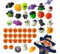 Jouet sensoriel 24 Pièces Thème Halloween Squeeze Sensoriel Doux et