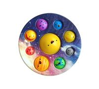 Jouet Sensoriel Anti-Stress À Huit Planètes Pour Enfant, Avec Fossette, Anti-Stress, Pour Autisme, L'Anxiété