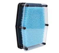 Jouet Sensoriel Durable Pin Art 3D pour Soulager Le Stress de l'Autisme, Décoration de la Maison, Bleu Clair (18x14,5x5,5 cm / 7,1x5,7x2,2 Pouces)