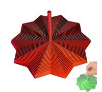 Jouet sensoriel imprimé en 3D, Forme hexagonale, avec poignées, en Forme d'étoile, idéal for la Maison (2025)(#06,3.54in)