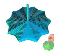 Jouet sensoriel imprimé en 3D, Forme hexagonale, avec poignées, en Forme d'étoile, idéal for la Maison (2025)(#01,3.54in)