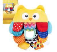 Jouet sensoriel | Peluche chouette crépitante douce - Jouet éducatif sensoriel pour - Pour filles, maison, crèche, salle de classe, maternelle, salle de jeux, voyage