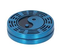Jouet Sensoriel Portable pour TDAH, Pièce de Monnaie Haptique en Métal pour Soulager Le Stress et l'anxiété, adapté aux Adultes et au Bureau (Bleu)