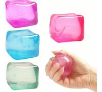 Jouet sensoriel Schylling Nee Doh - Soulagement du stress et amusement de compression, jeu de compression carré, cadeau d'anniversaire - cadeau de Noël, cadeau parfait - cadeau bleu,vert,rose,Violet,2