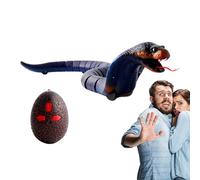 Jouet serpent à hochets télécommandé - Cobra réaliste pour blagues et nouveautés | Mini reptile avec mouvement coulissant pour Halloween, fêtes et camping | Design ABS 40 cm avec télécommande