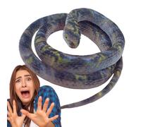 Jouet Serpent en Caoutchouc,Serpent en Caoutchouc Faux jouet de farce | Décoration réaliste de serpents en caoutchouc Gags, de blague pratiques pour Vipère tête ronde