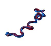 Jouet serpent mobile, animal mobile commun - Jouet de serpent imprimé en
