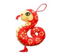 Jouet serpent réaliste en peluche - Accessoire de mode pour les amateurs de zodiaque chinois et les collectionneurs - Utilisation quotidienne décontractée - En peluche traditionnelle