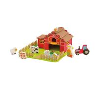 Jouet - Sevi - Play Set Ferme - 52 Pièces - Matériau Non Toxique - Ecologique - Résistant