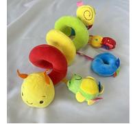 Jouet siège auto bébé - WELLFAR - Mobile spirale - Hochets animaux - Multicolore