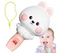 Jouet sifflet - Doux et Non Dur, lanière Anti-Perte, Jouet sensoriel, Fabricant de Bruit de Lapin | Sifflet de Lapin pour la Forme de la Bouche des , protégeant l'audition et exerçant la capaci