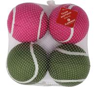 Jouet Smash Balle DE Tennis Plusieurs Coleurs 4 INCH/10,16CM 4PCS