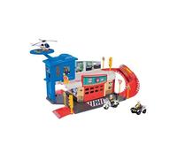 Jouet - Smoby - Caserne De Pompier Sam Le Pompier - 4 véhicules inclus - Dimensions 48 x 26 x 23 cm